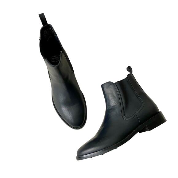 Thursday Boot Company Shoes - Thursday Duchess Black Leather Chelsea Boot Size 10.5